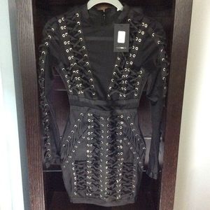 Down with the clique bandage dress